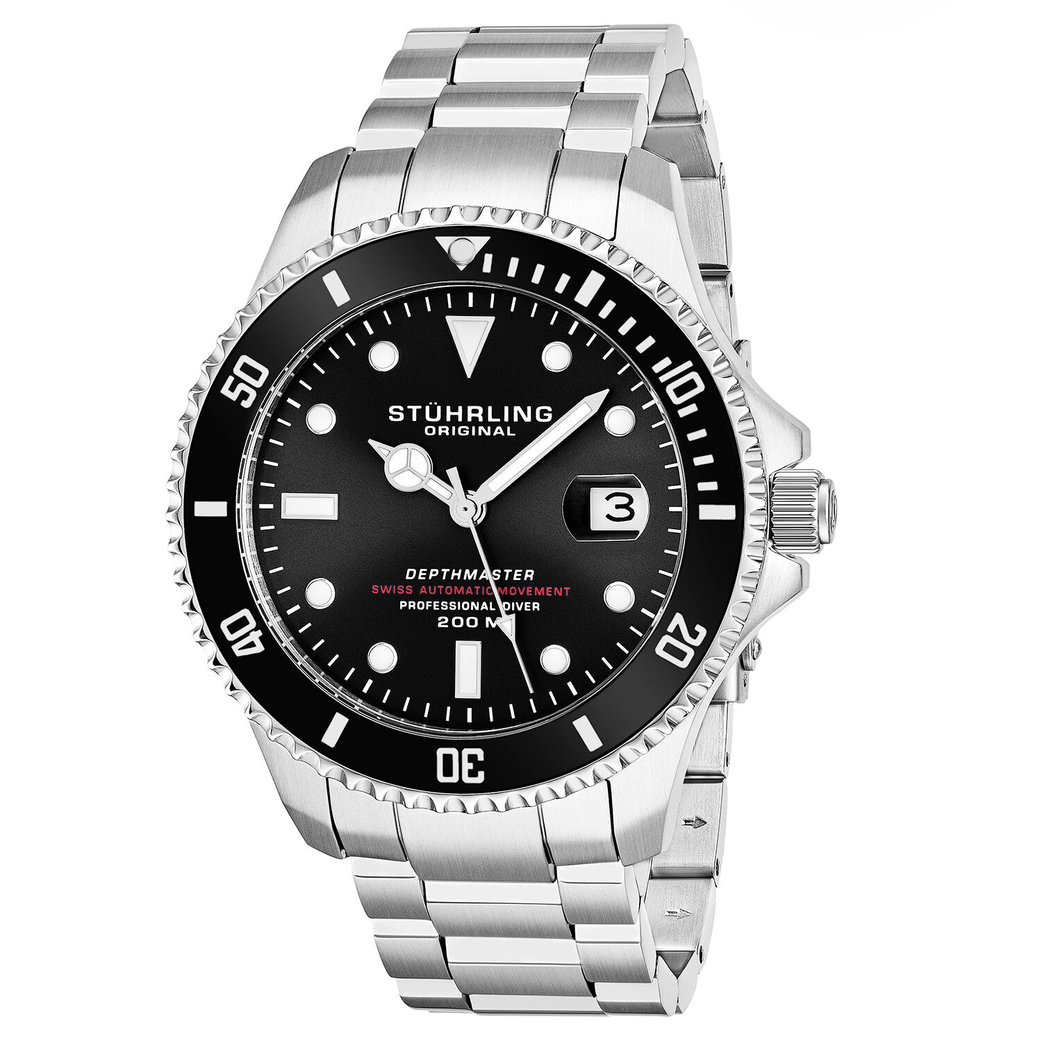 Stuhrling Original Depthmaster 883 Diver Automatic // 883.01