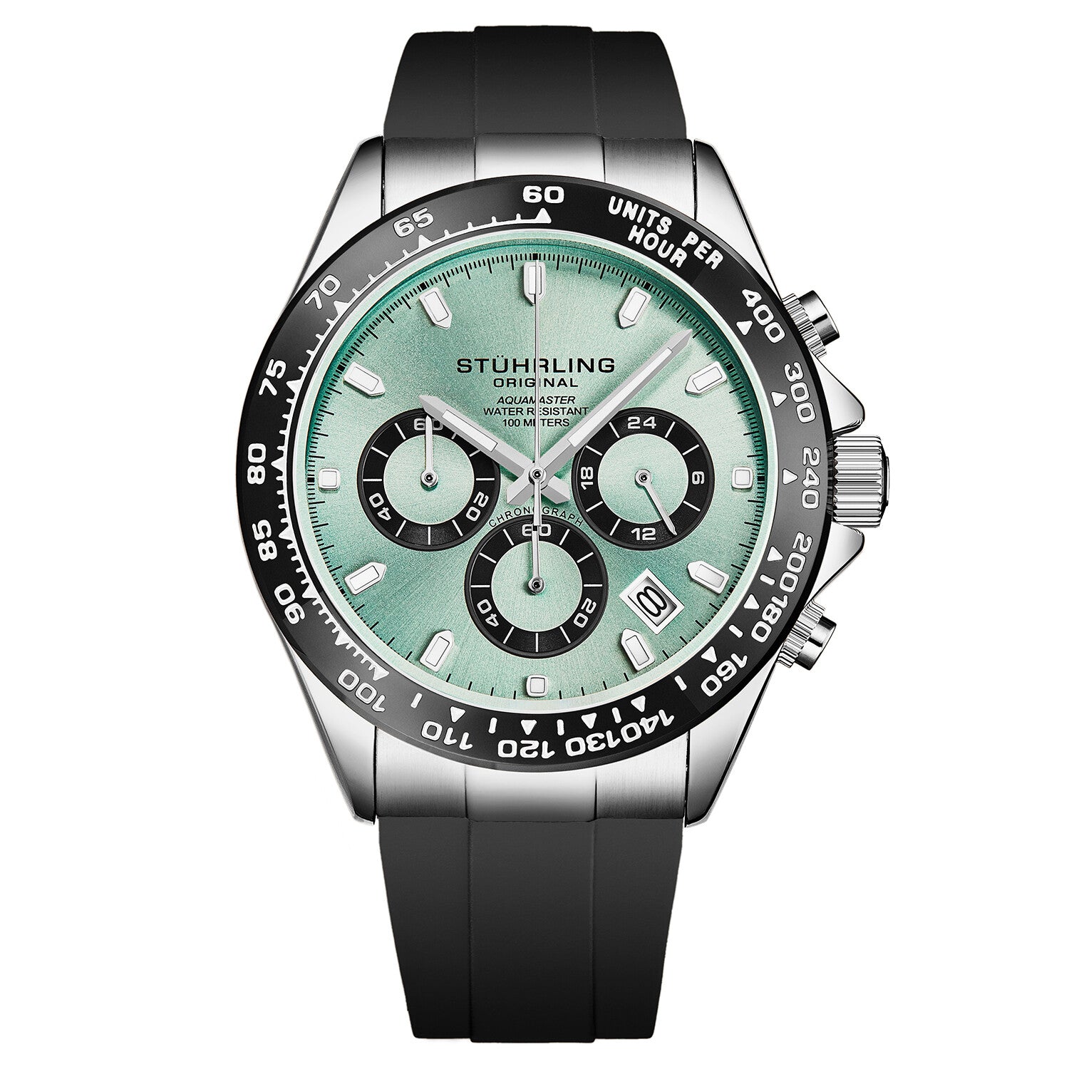 Stuhrling Original Aquamaster Chrono Quartz // 4050.1