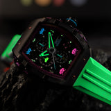 Nubeo Magellan Chronograph Space Invaders Limited Edition Quartz // NB-6024-SI-07