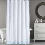 Brooks Brothers Rope Stripe Border // Shower Curtain
