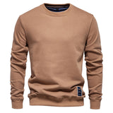 Crewneck Solid Sweatshirt