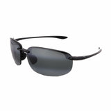 Maui Jim // Men's // 456-02 Aviator Sunglasses // Black + Grey Polarized