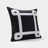 Geo Border Decorative Pillow