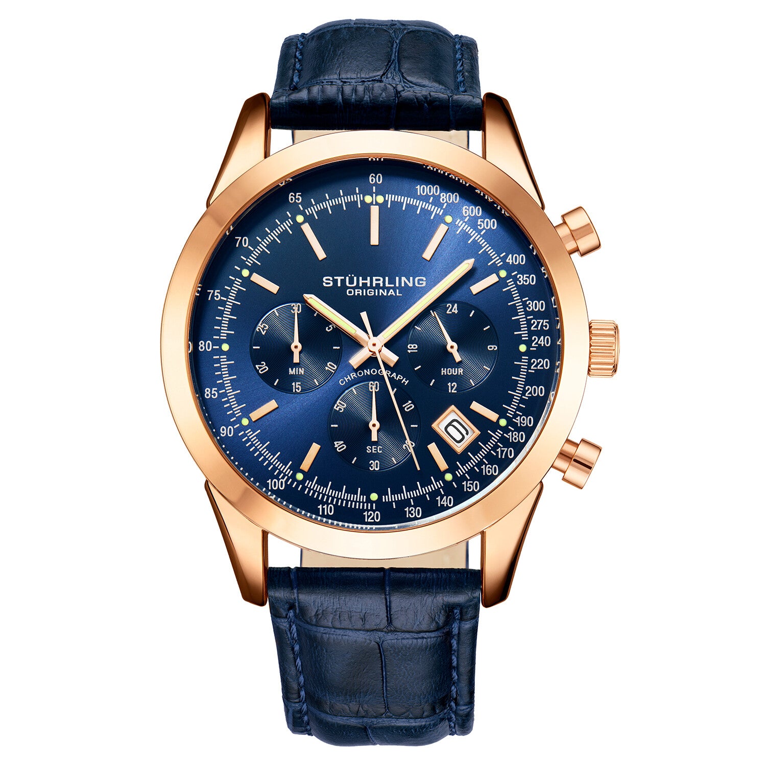 Stuhrling Original Rialto Chronograph With Tachymeter Quartz // 3975L.7
