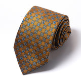 Men's Necktie // Golden Mosaic