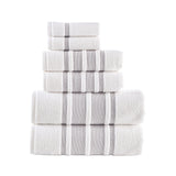 Contrast Border // Towel Set // Set of 6