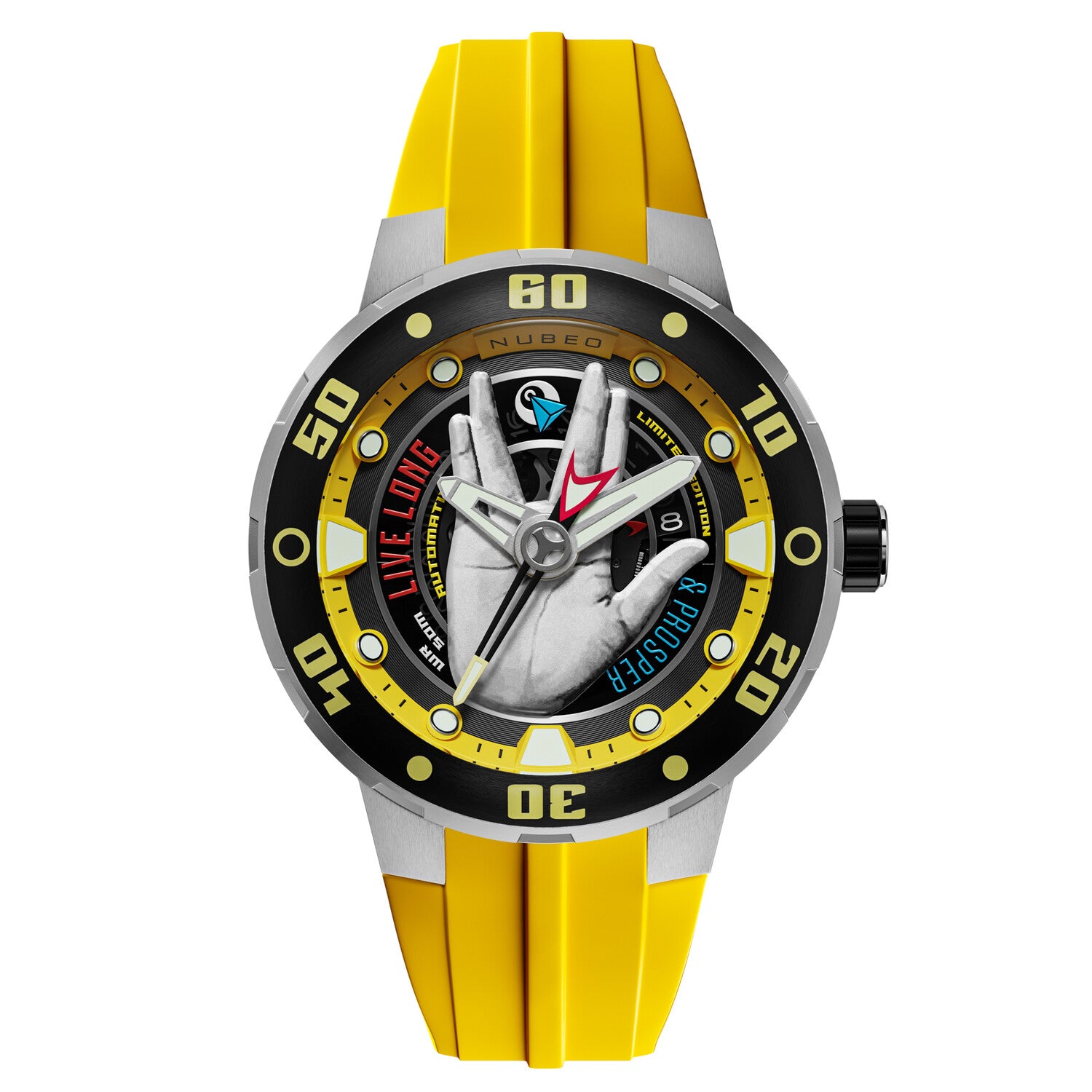 Nubeo Mariner Star Trek Live Long & Prosper Limited Edition Automatic // NB-6122-01