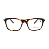 Salvatore Ferragamo // Men's // SF2959 219 Square Optical Glasses // Light Havana  + Clear Demo Lenses