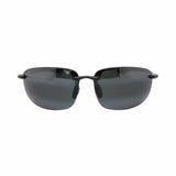 Maui Jim // Men's // 456-02 Aviator Sunglasses // Black + Grey Polarized