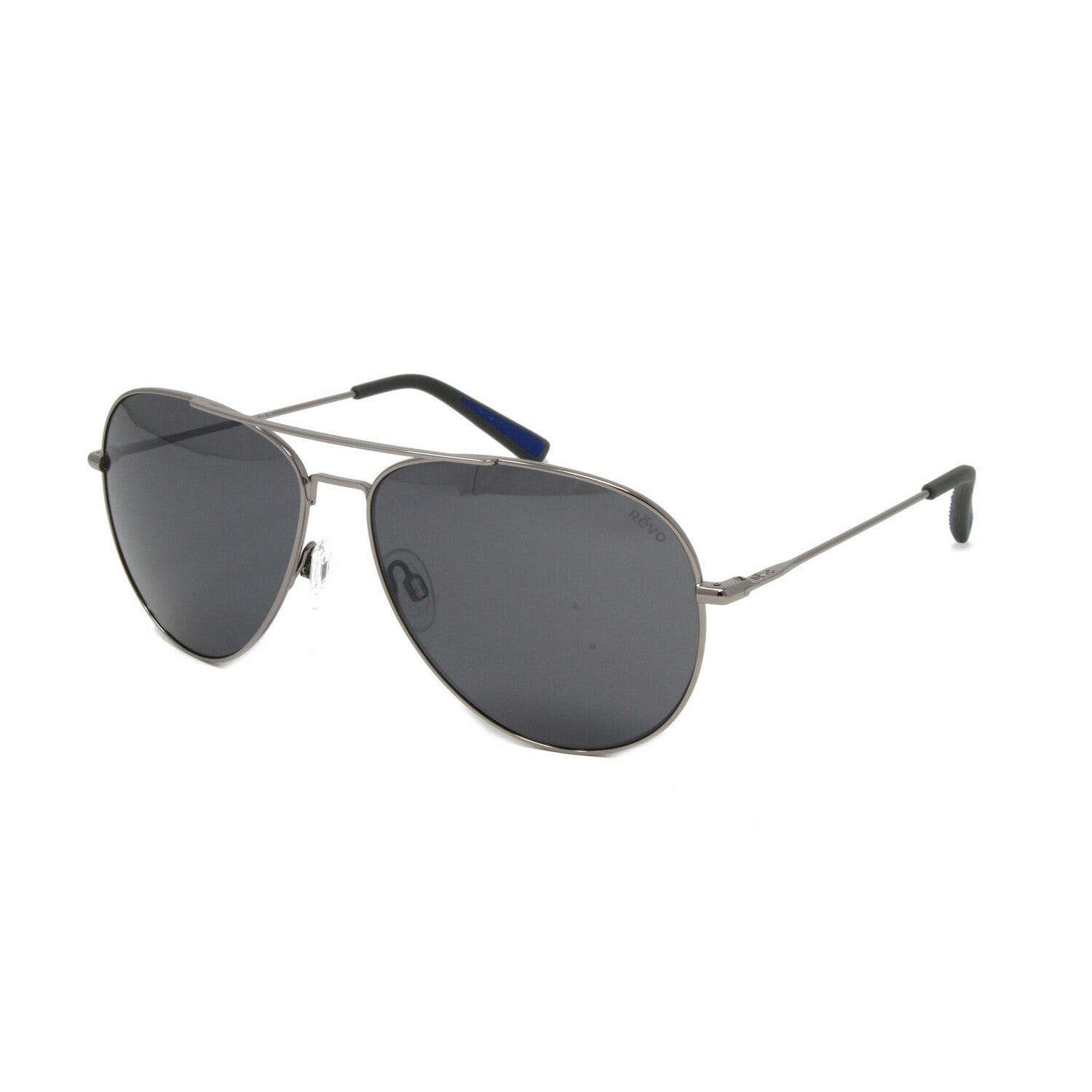 Revo Men's // Spark Aviator Sunglasses // Gunmetal + Graphite