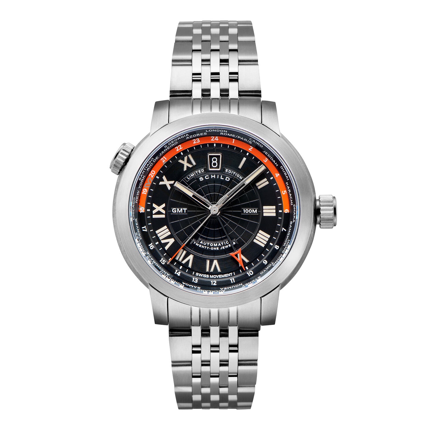 Schild Heinrich Swiss GMT Limited Edition Automatic // SC-1004-11