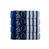 Nautical Blanket Stripe Hand Towel // Set of 4
