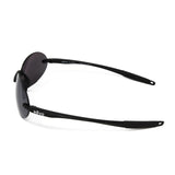 Revo Men's // Descend Oval Rimless Sunglasses // Black + Graphite