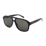 Gucci // Men's // GG1856S 001 Aviator Sunglasses // Black + Gray