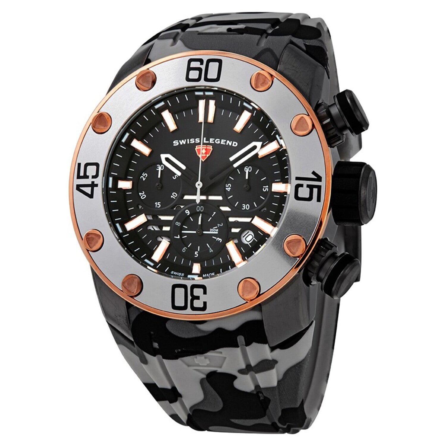 Swiss Legend Lionpulse Chronograph Quartz // SL-10617SM-GM-01-RA