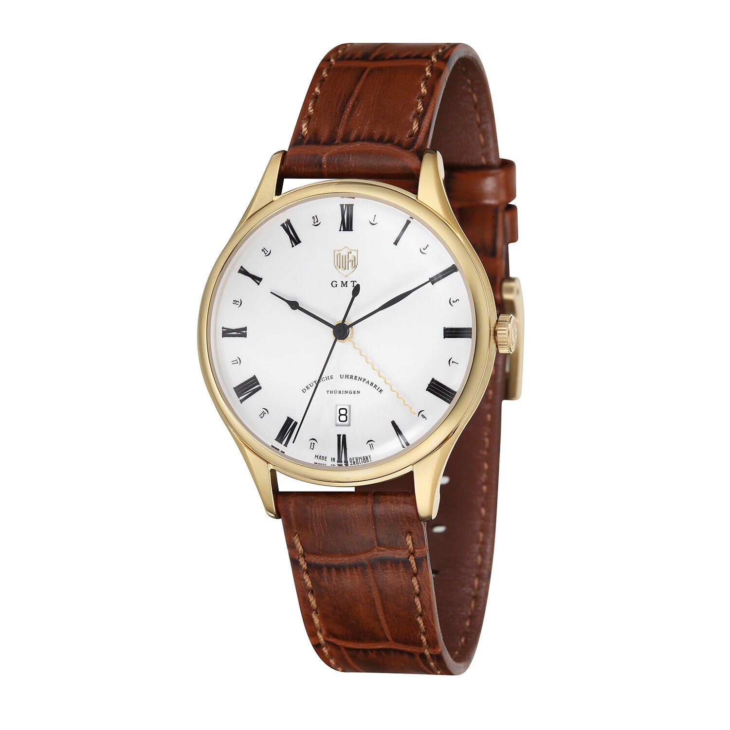 Dufa Weimar GMT Quartz // DF-9006-03