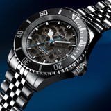 Duxot Atlantica Skeleton Diver Automatic // DX-2067-77