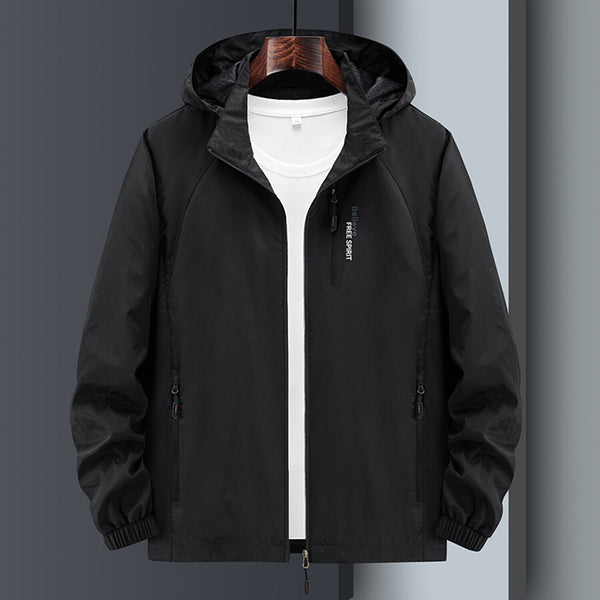 Hooded Windbreaker