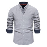Long-Sleeve Button-Up Shirt