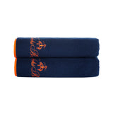 Contrast Frame // Bath Towels // Set of 2