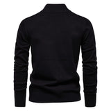 Solid Zip-Up Pullover