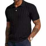 Rib Knit Short-Sleeve Shirt