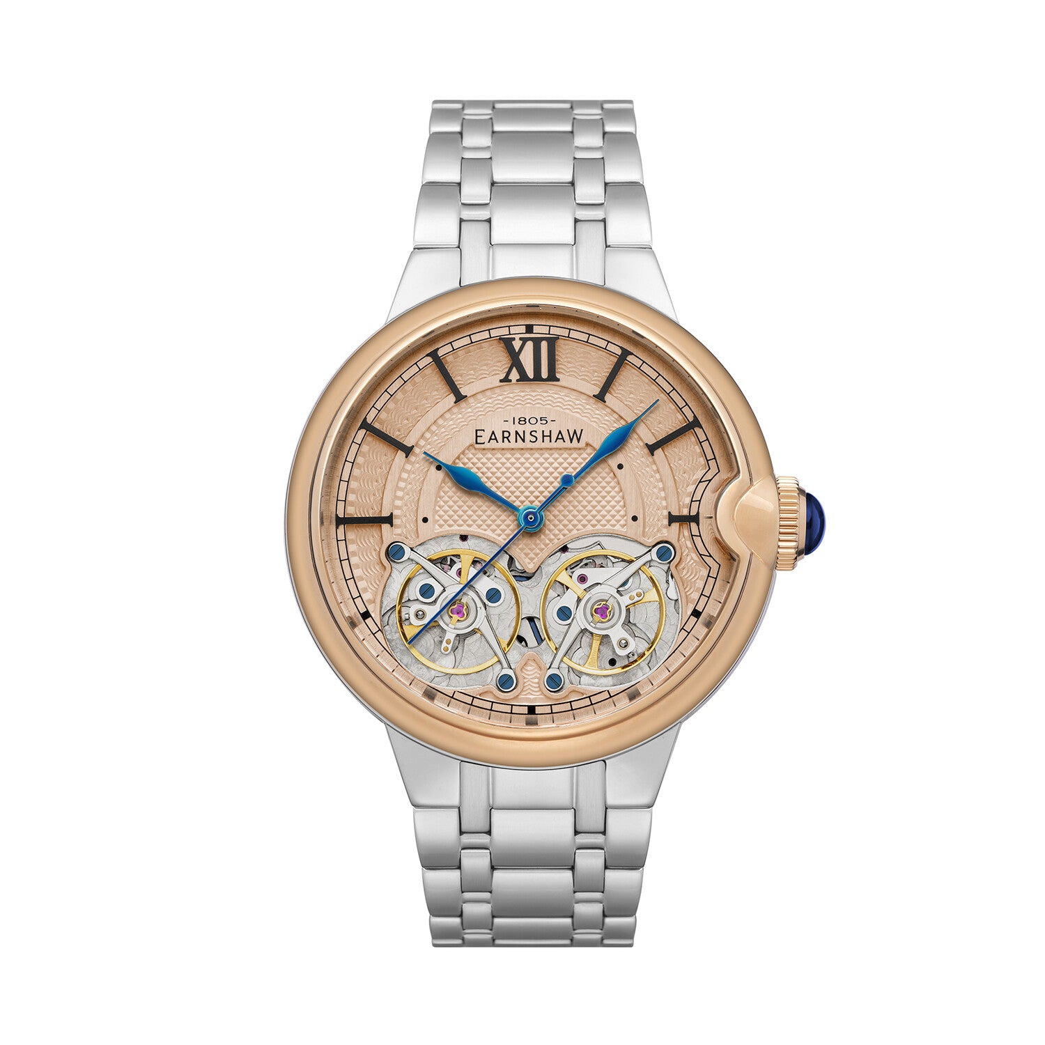 Thomas Earnshaw Barallier Dual Open Heart Automatic // ES-8266-55