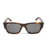 Ray Ban Men's RB0947SF-95448 Carlos Square Polarized Sunglasses // Striped Havana
