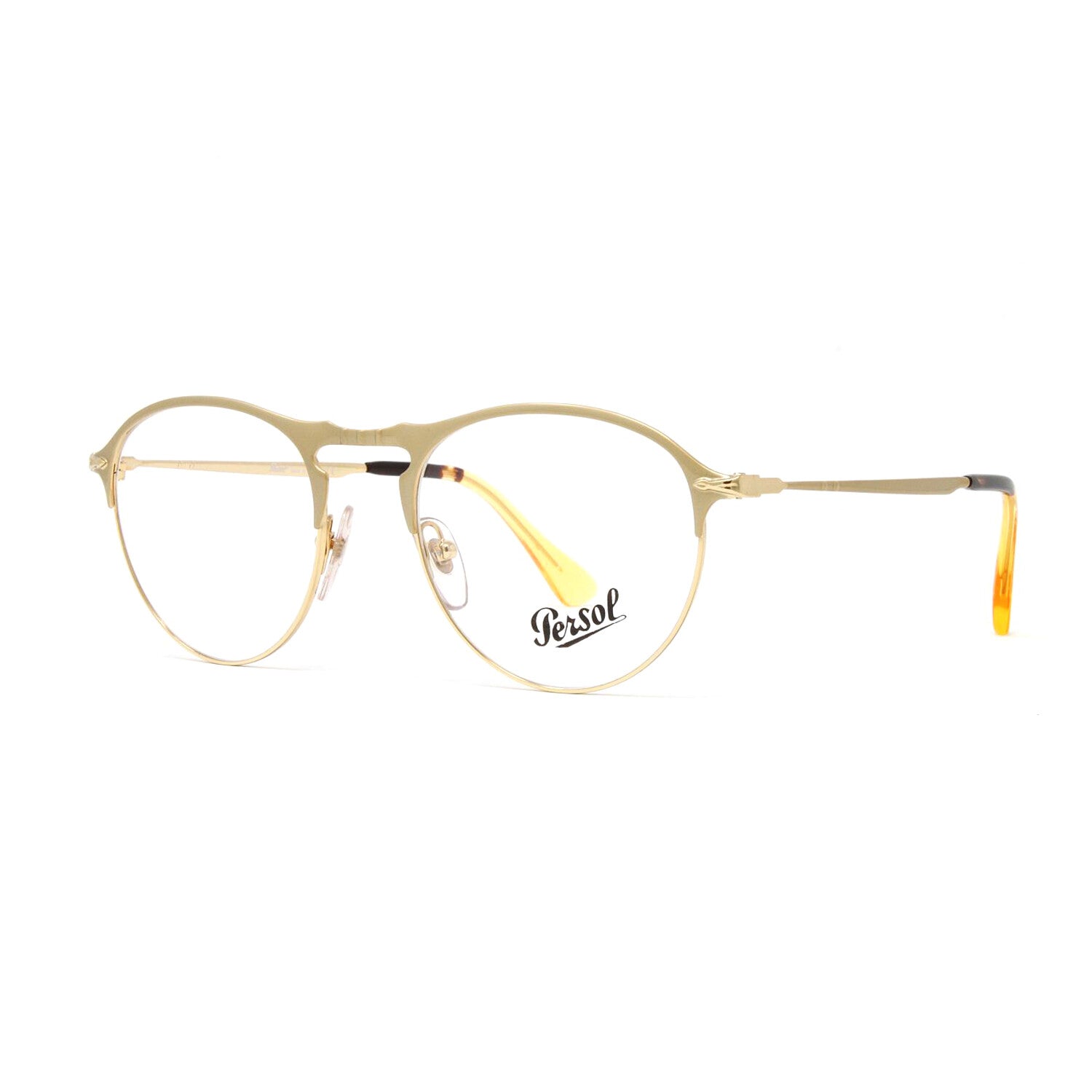 Persol // Men's PO7092V Optical Frames // Matte Gold