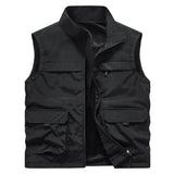 Mock Neck Utility Vest