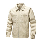 Faux Leather Zip-Up Jacket