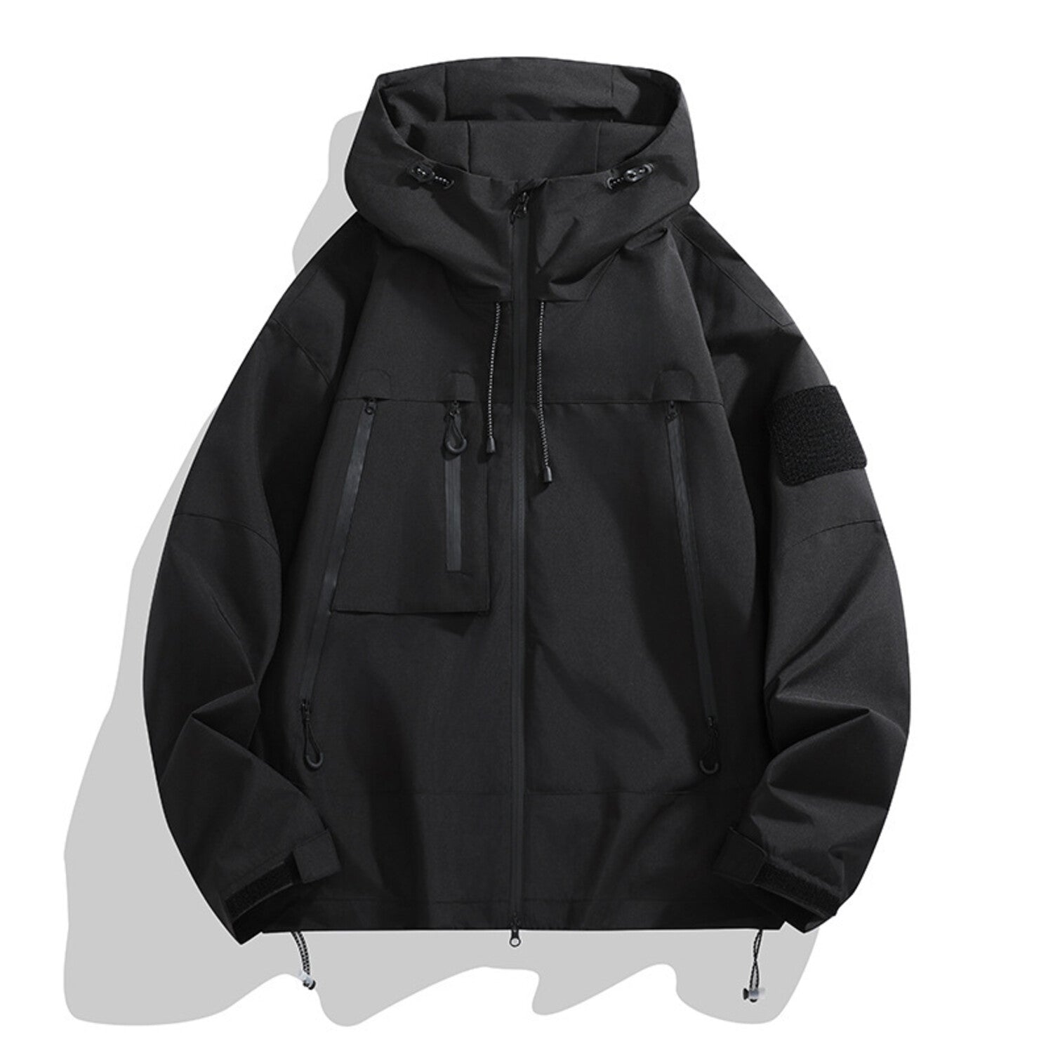 Oversized Utility Hooded Jacket