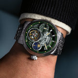 Schild Heinrich GMT Moonphase Tourbillon Limited Edition Manual Wind // SC-1018-55