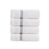 Contrast Border // Wash Towels // Set of 4