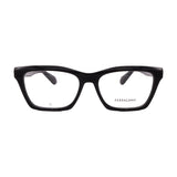 Salvatore Ferragamo // Men's // SF2986 001 Square Optical Glasses // Black + Clear Demo Lenses