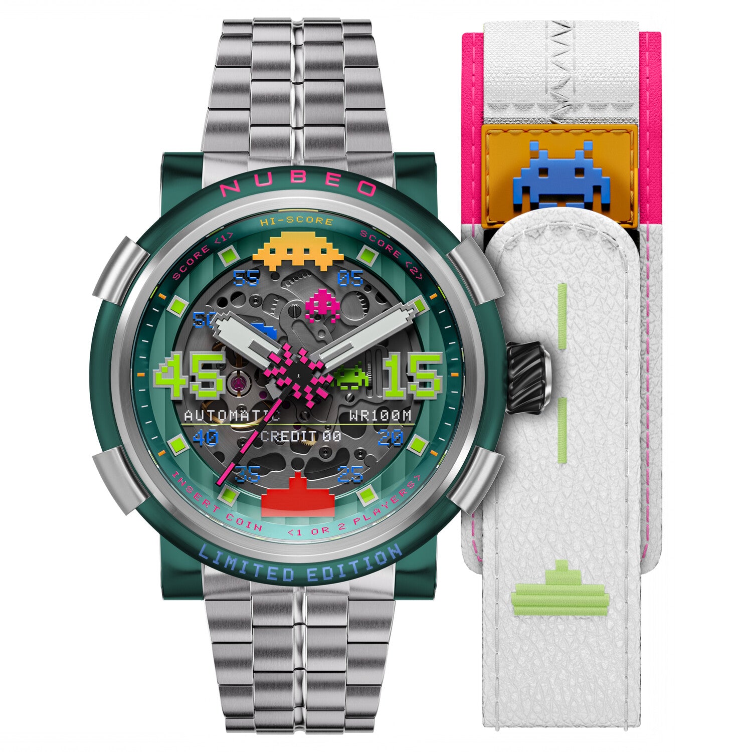 Nubeo Orion Space Invaders Limited Edition Automatic // NB-6110-11