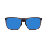 Maui Jim // Men's // B455-14 Honokalani Square Sunglasses // Matte Black + Grey Mirror