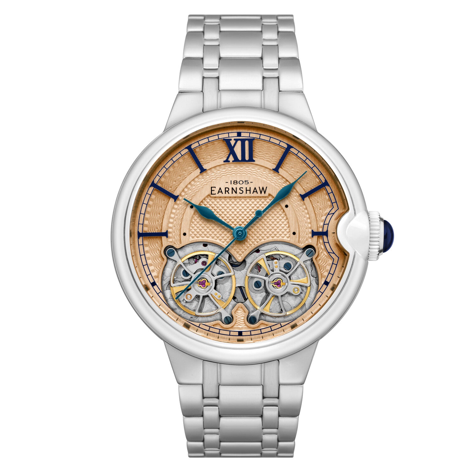 Thomas Earnshaw Barallier Dual Open Heart Automatic // ES-8266-66