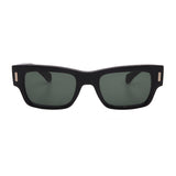Men's // Ferragamo SF2011S 001 Square Sunglasses // Black + Gray
