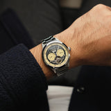 Thomas Earnshaw Baron Grand Date Calendar Open Heart Automatic // ES-8187-22