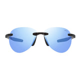 Revo Men's // Descend Rimless Sunglasses // Volition Black + Blue Water