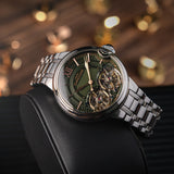 Thomas Earnshaw Barallier Dual Open Heart Automatic // ES-8266-77