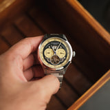 Thomas Earnshaw Baron Grand Date Calendar Open Heart Automatic // ES-8187-22