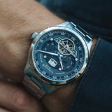 Thomas Earnshaw Baron Grand Date Calendar Open Heart Automatic // ES-8187-11