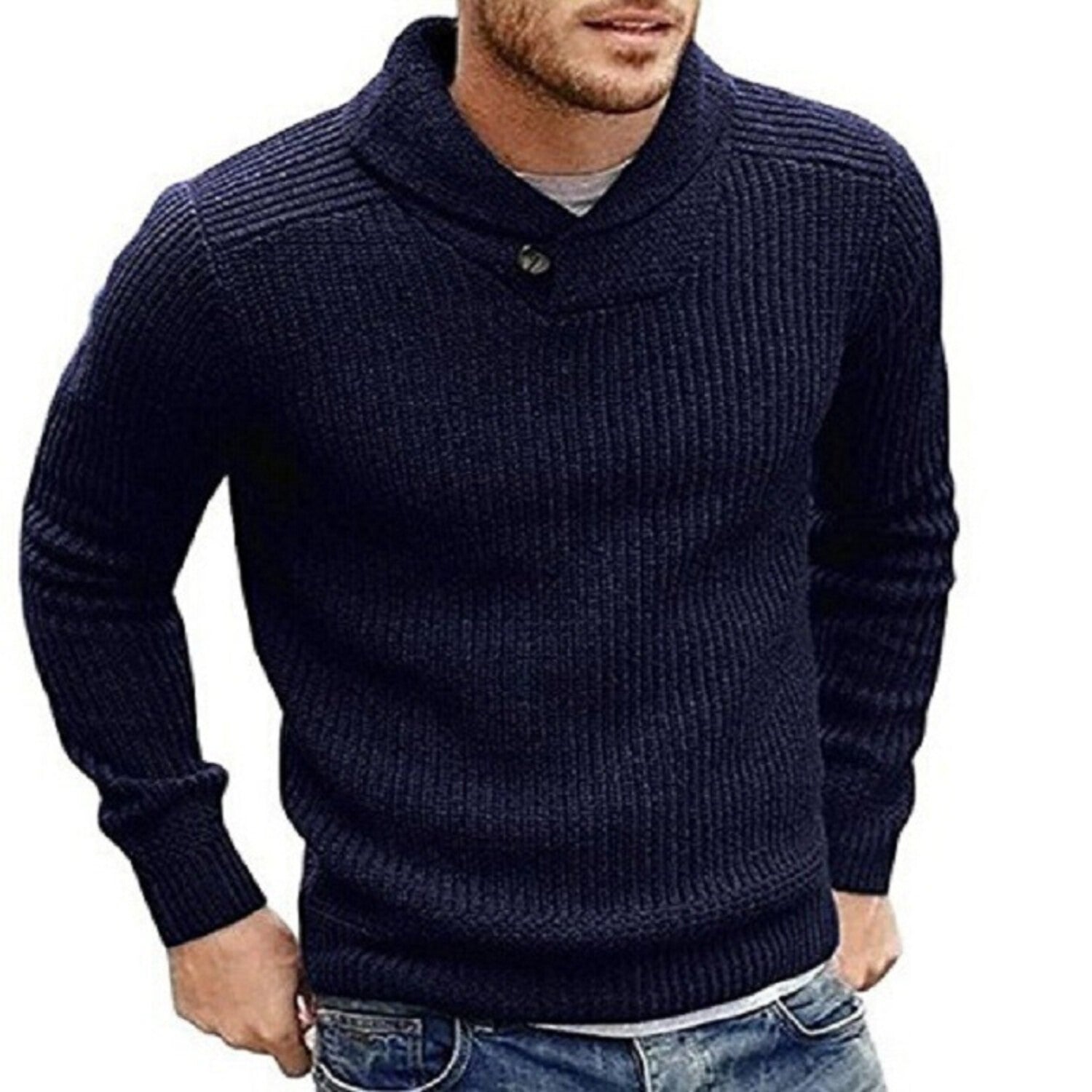 Shawl Collar Cardigan