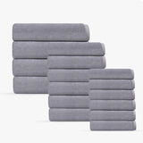 Puresoft 16 Pieces Turkish Towels Set