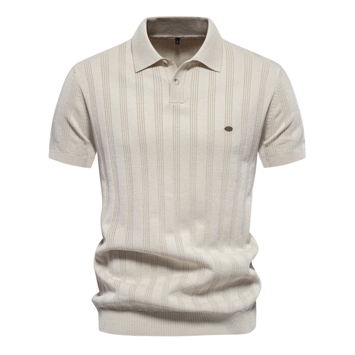 Knit Short-Sleeve  Polo