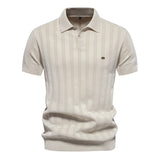 Knit Short-Sleeve  Polo