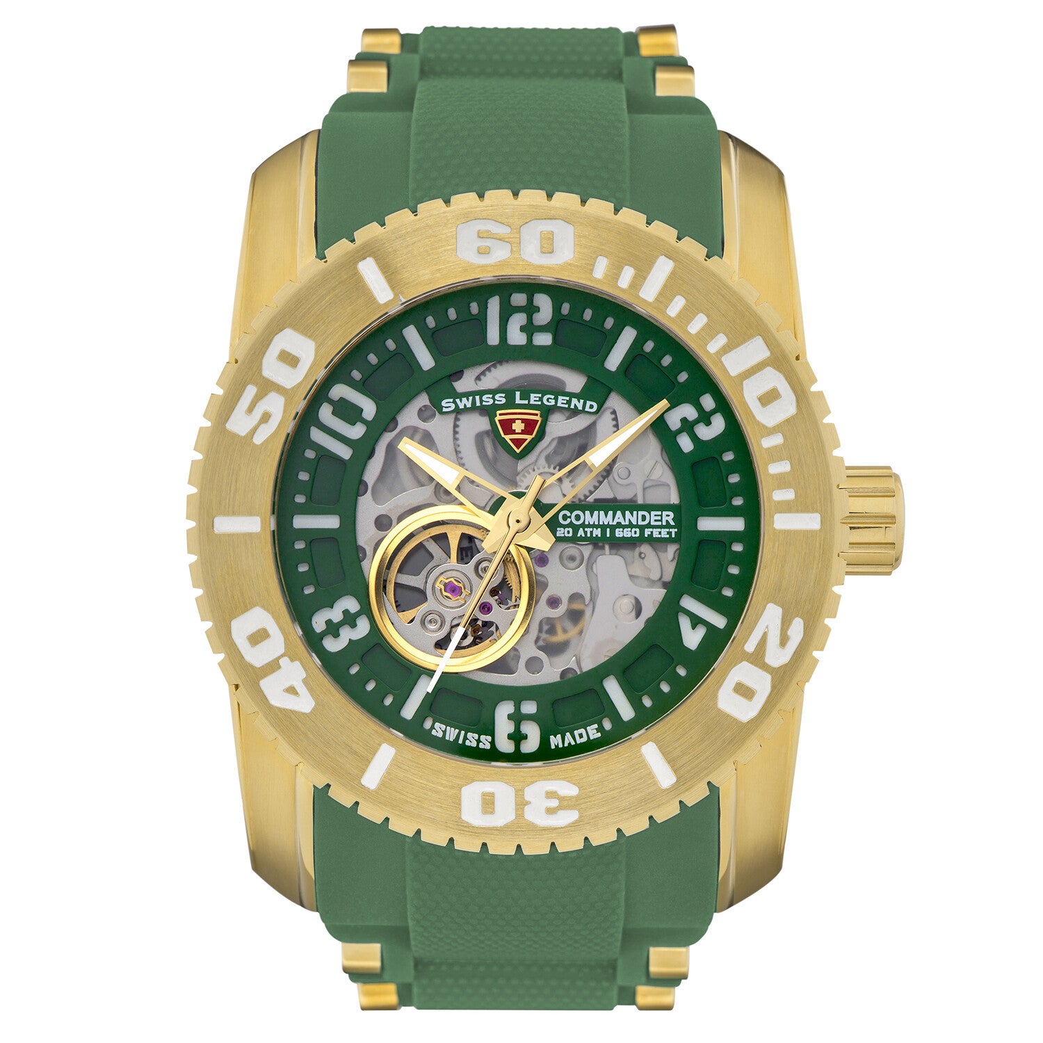 Swiss Legend Commander Automatic // SL-10068A-GM-08-YB