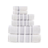 Contrast Border // Towel Set // Set of 6